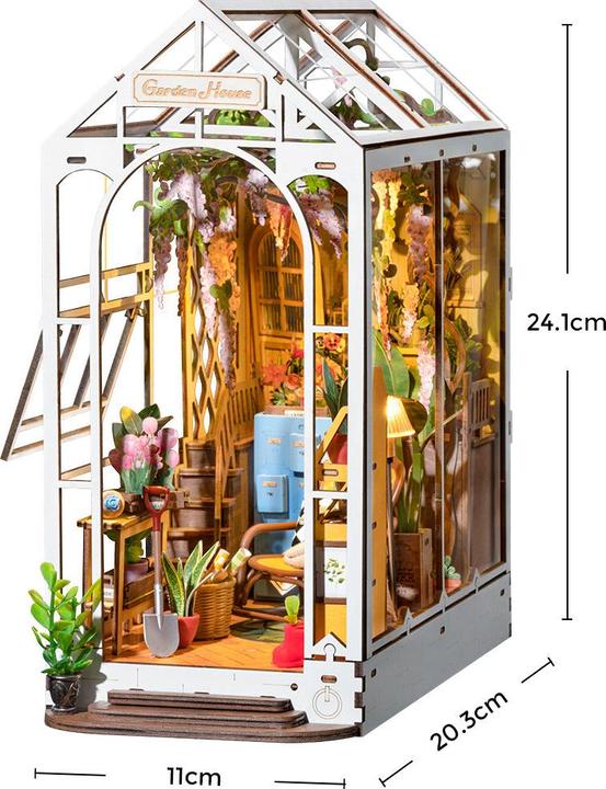 Produktbild Robotime Tiny House - Gartenhaus