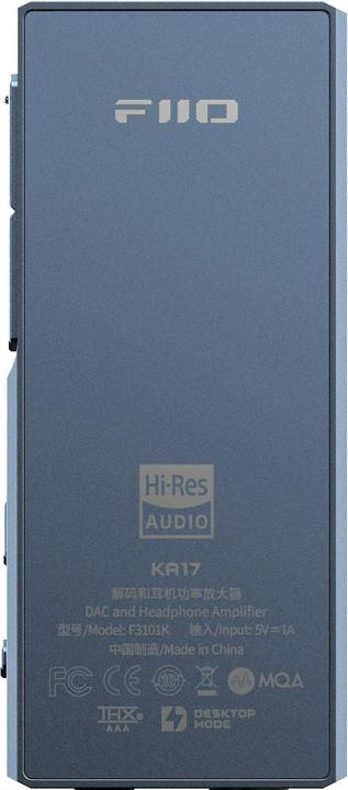 Actual product image FiiO KA17 (USB-DAC, gain switch)
