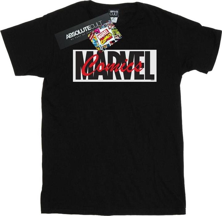 Actual product image Mens Red Font Logo T-Shirt (S)