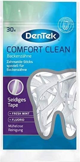 DenTek Comfort Clean toothpicks with molar thread 30pcs