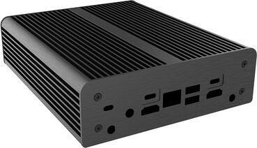 Actual product image Akasa Newton AC UCFF case for Intel NUC 13 Pro with i3, fanless - black (UCFF)