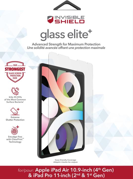 Actual product image Zagg Invisibleshield Glass Elite+ (1 Piece, 3)