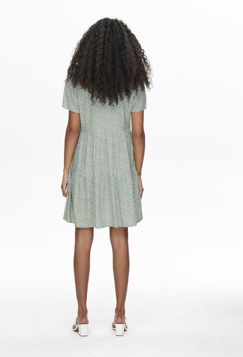 Actual product image Only V-neck dress with short sleeves (XL)