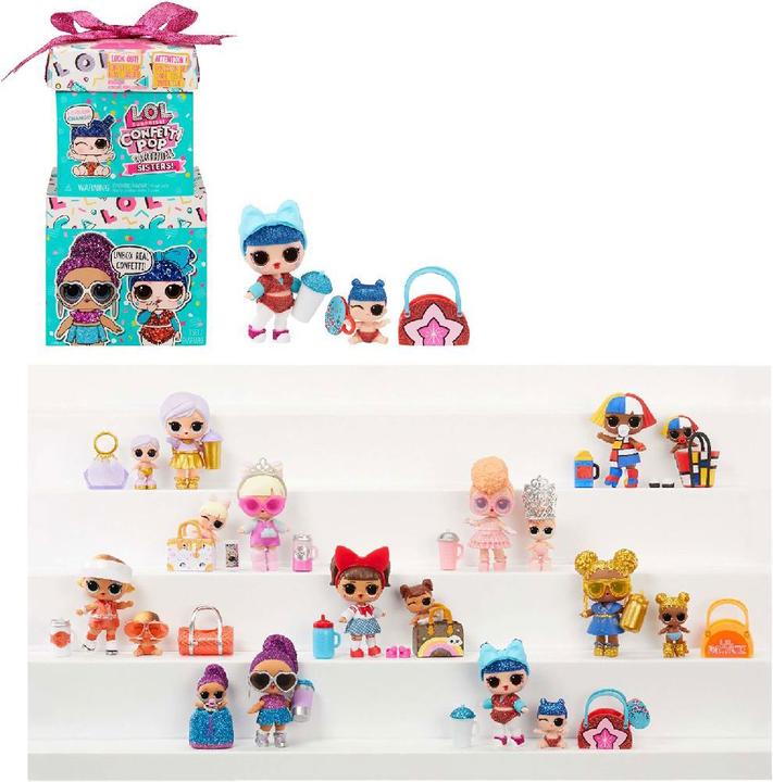 Actual product image L.O.L. Surprise! Confetti Pop Birthday Sisters