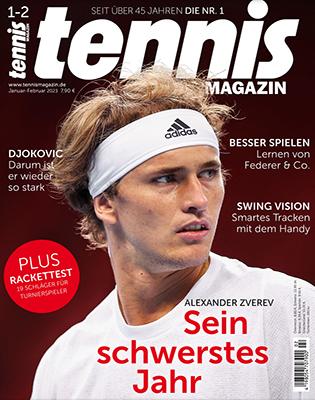 Produktbild tennis MAGAZIN (12 Monate, Physisch)