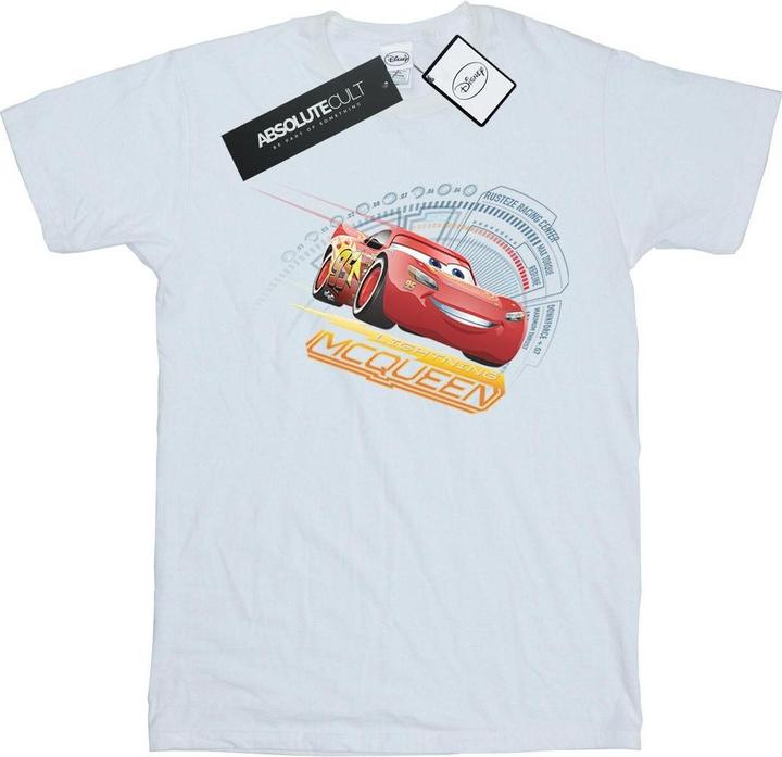 Cars Girls Lightning McQueen Cotton T-Shirt