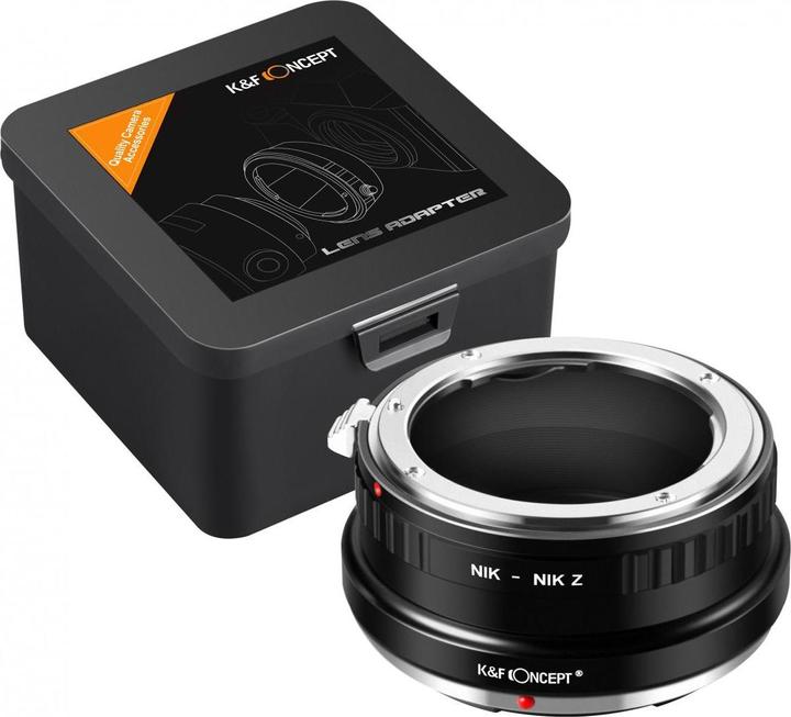 Produktbild K&F Concept High Precision lens adapter, matte paint, orange, EF-FX IV PRO