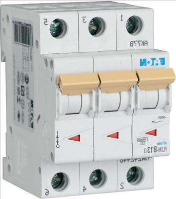 Image du produit Eaton Disjoncteur de protection de ligne, 13 A, 3p, 242472