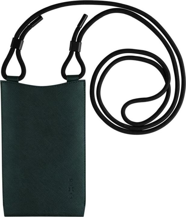 Actual product image Fixed - Universal Shoulder Bag Verona (FIXVER-DRGRE) - for Mobile Phones 7" - Dark Green (Universal)