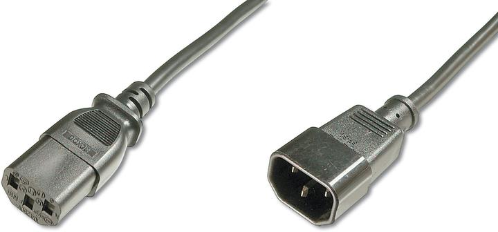 Produktbild Digitus Netzkabelverlängerung,1,8m (1.80 m, C13, C14)
