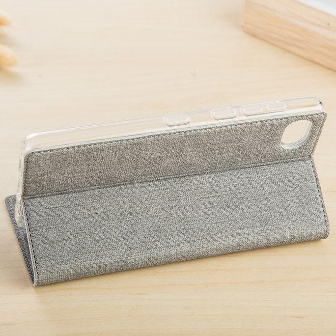 Produktbild Leder Bookcover Hülle (Blackberry Motion)