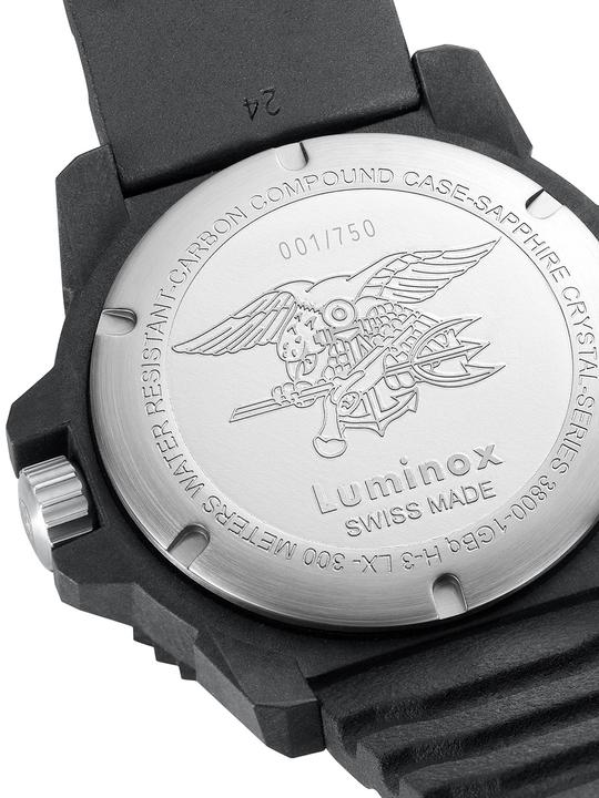 Image du produit Luminox Master Carbon Seal 3800 Series (Montre analogique, Swiss Made, 46 mm)