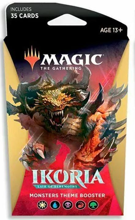 Immagine prodotto Magic the Gathering Theme Booster Ikoria Lair of Behemoths Monsters - - EN (Inglese, Pacchetto Booster)