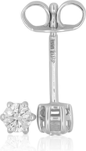 Actual product image Muau Stud earrings (White gold 750)