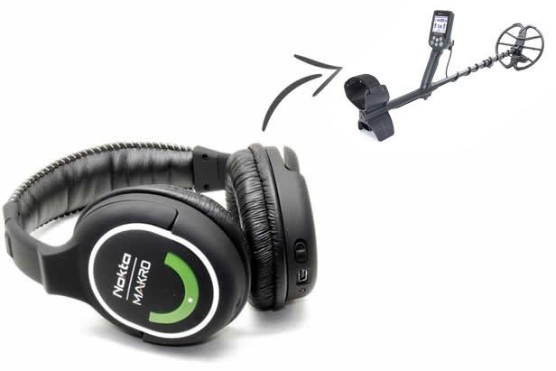Actual product image Nokta Makro - 2.4GHz Wireless Headphones (Green Edition)