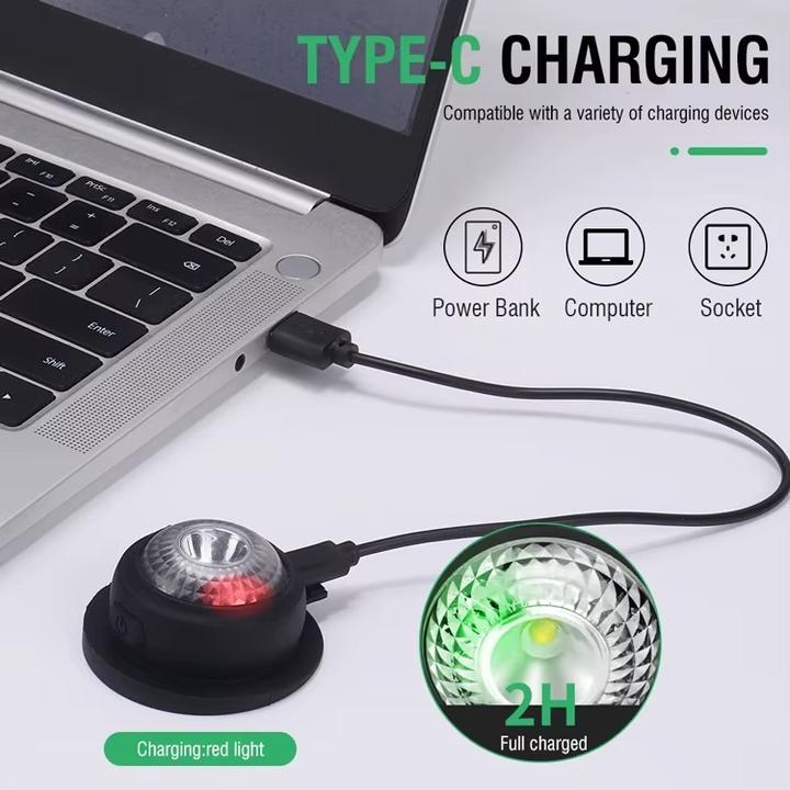 Image du produit Boruit Sac banane de Sécurité - lumineux 1000 LM - Bande réfléchissante