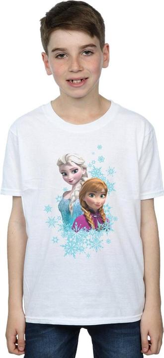 Actual product image Disney Boys Frozen Elsa And Anna Sisters T-Shirt (140, 146)