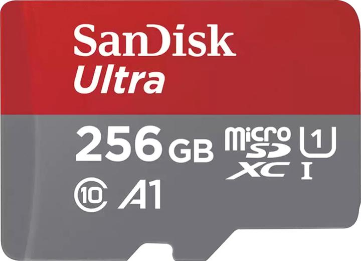 Actual product image SanDisk Ultra (256 GB, microSDXC, U1, UHS-I)