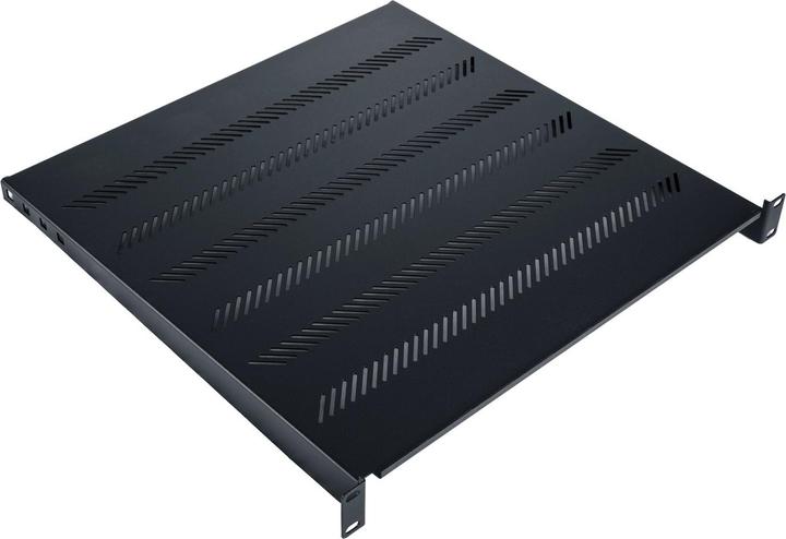 Image du produit Digitus ASSMANN Shelf 19"1HE 450mm avec support, noir
