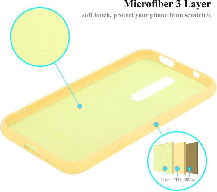Immagine prodotto Cadorabo Copertura della cassa del silicone liquido TPU (Xiaomi Redmi K20, Xiaomi Redmi K20 Pro, Mi 9T Pro)