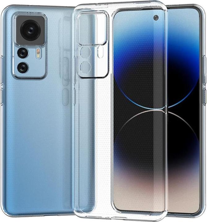 Actual product image Hurtel Ultra Clear 0.5mm case for Xiaomi 12T Pro / Xiaomi 12T thin cover transparent (Xiaomi 12T Pro, Xiaomi 12T)