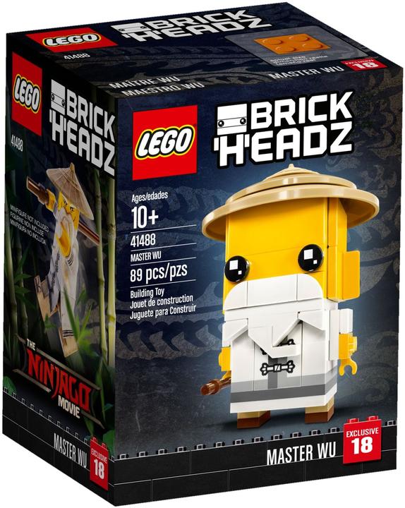 Immagine prodotto LEGO BrickHeadz - Maestro Wu (41488, LEGO Brickheadz)