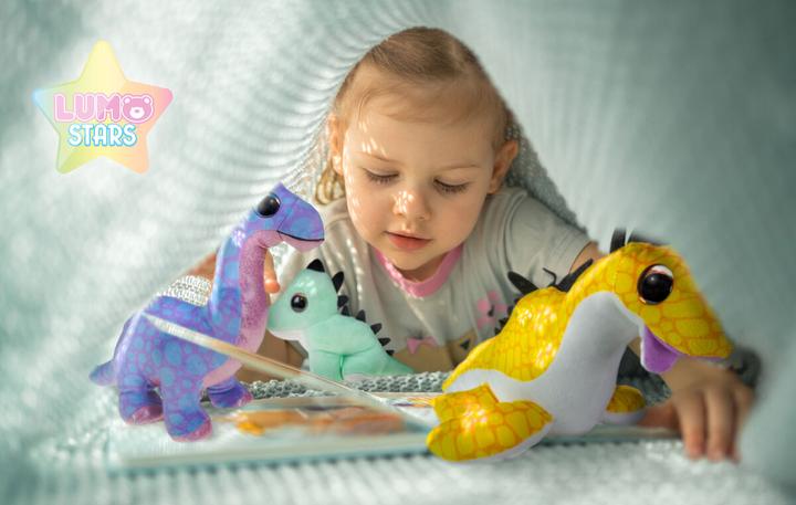Produktbild Lumo Stars Plüschtier – Dino Plesiosaurier, 15 cm (15 cm)