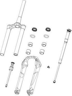 Immagine prodotto RockShox Gamba inferiore, 26 15x100 Pike 2014-2017/Pike DJ 2016+
