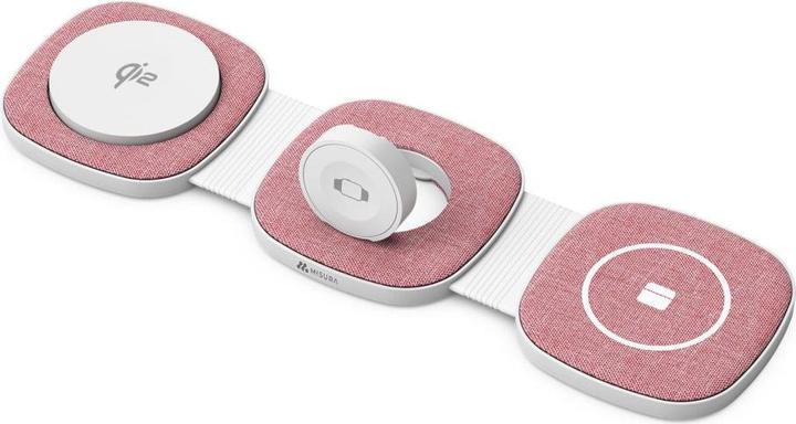 Immagine prodotto Misura MH06 Caricatore magnetico wireless pieghevole - ROSA (35 W)