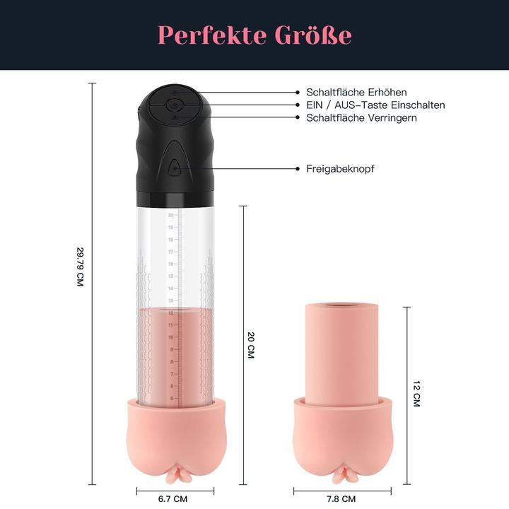 Productafbeelding Tracy's Dog - Vacuüm Penis Pomp Met Masturbator Huls