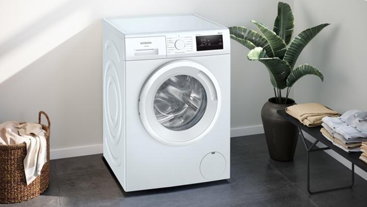 Actual product image Siemens WM 14 N 0 H 3 Washing machine (BC) B 7kg 1400U LED display iQdrive (7 kg, Left)