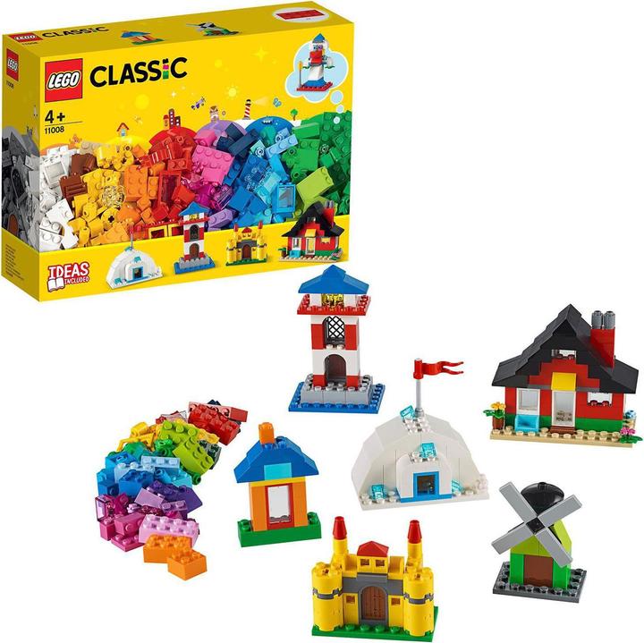Actual product image LEGO Building blocks colourful houses (11008, LEGO Classic)