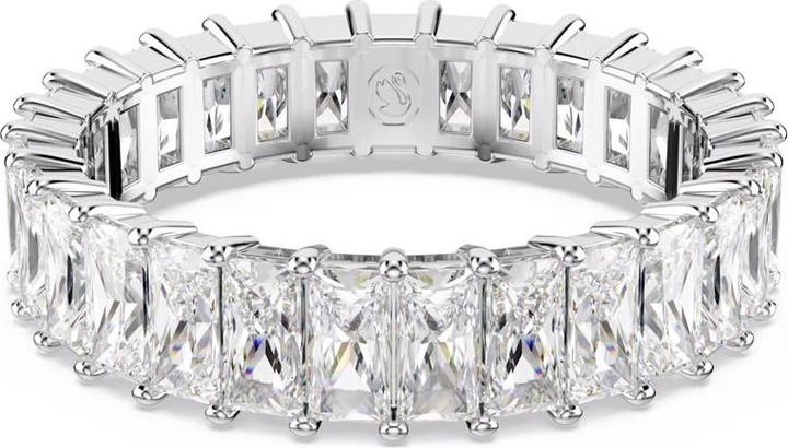 Produktbild Swarovski Matrix Ring Baguette Schliff Weiss (60)