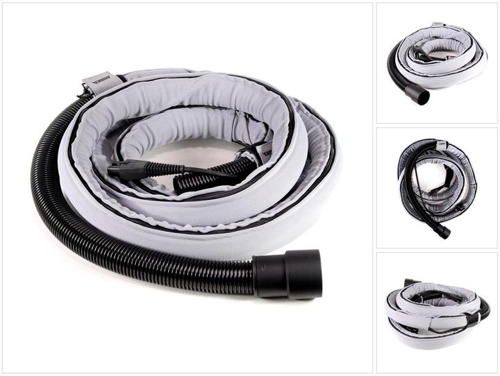 Actual product image Mirka Cuff KIT suction hose 4m with integrated cable 230V for DEOS, DEROS & LEROS ( M