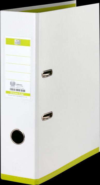 Immagine prodotto Elba Cartella myColour, larghezza dorso: 80 mm, bianco-verde chiaro DIN A4, copertina esterna (A4, 80 mm, 1 Pezzo/i)