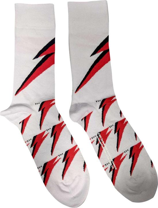 Image du produit David Bowie Chaussettes Flash adultes unisexes (40.5 - 44.5)