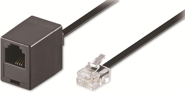 Actual product image Goobay Modular Extension Cable, Black, 10 m