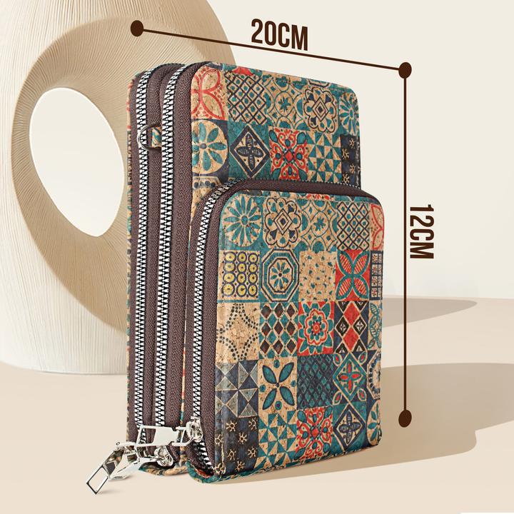 Actual product image Avizar CorkMosaic cork bag