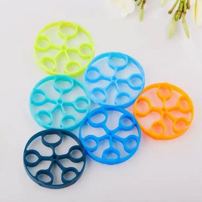 Produktbild PhoneLook Hand- und Fingermuskelgummi aus silikon für Fingerkraft Training Hellblau