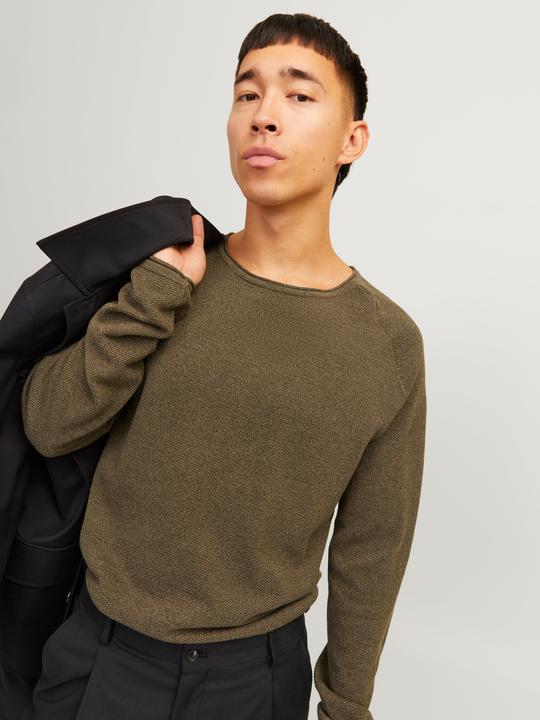 Produktbild Jack & Jones Plain Knitted pullover Strickpullover mit Rundhals (M)