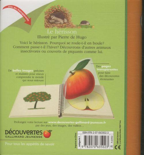 Produktbild Le hérisson (Französisch, Hugo Pierre de, 2010)