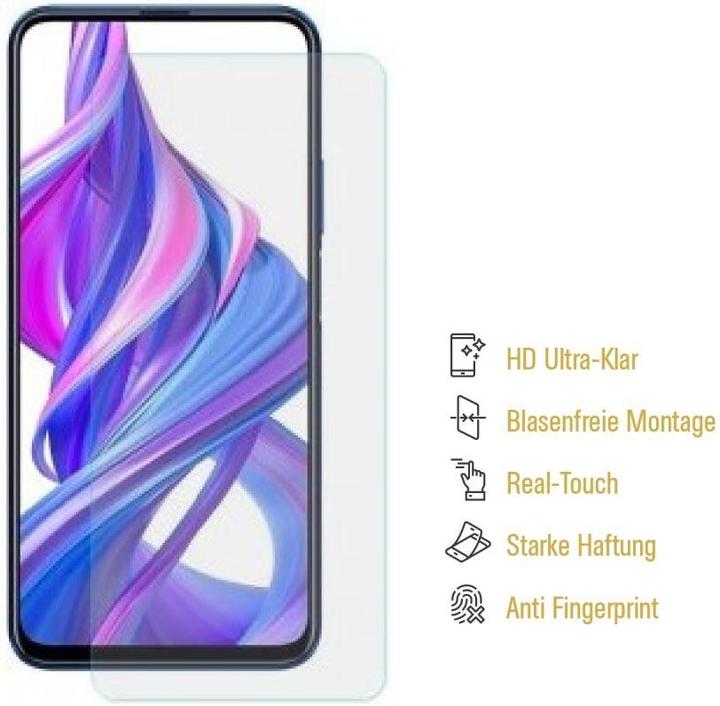 Actual product image Protectorking 2x Displayschutz HD Klar (2 Piece, Honor 9X)
