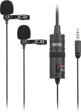Boya BY-M1DM Doppio Lavalier