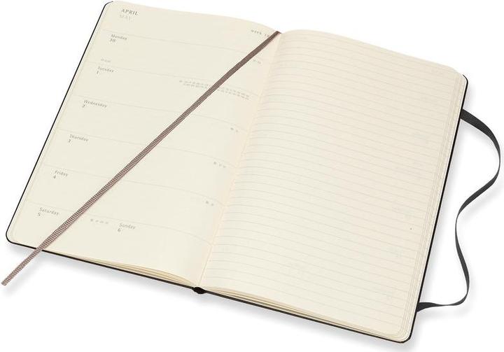 Actual product image Moleskine Weekly note calendar 2018 (A5, English)