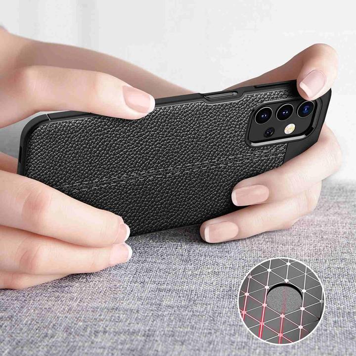 Image du produit Cadorabo TPU Cover similicuir structure (Samsung Galaxy A32 5G)