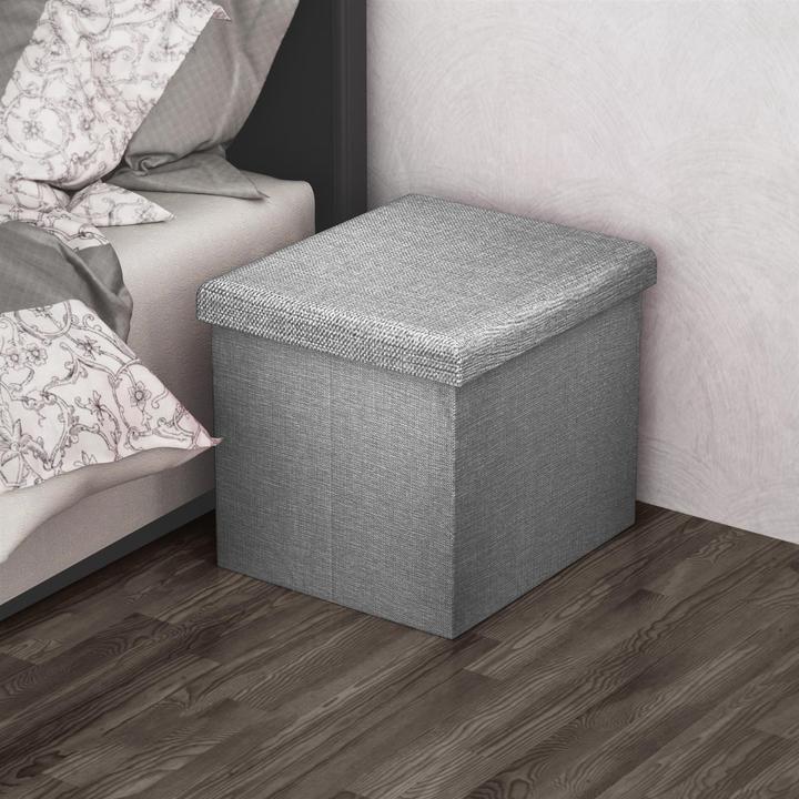 Actual product image Intirilife Cube seat ALASKA GREY