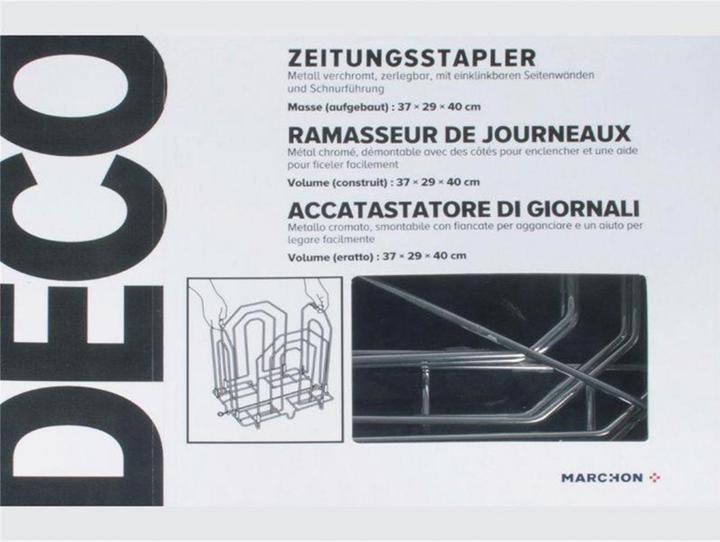 Produktbild Office Zeitungsstapler (8 x 30 x 37 cm)