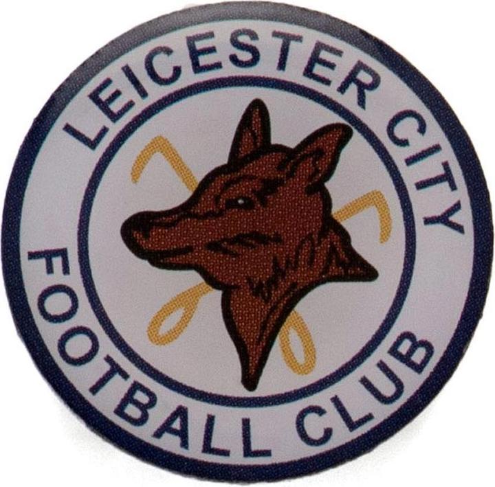 Leicester City FC Logo Abzeichen Retro Foxes Metall