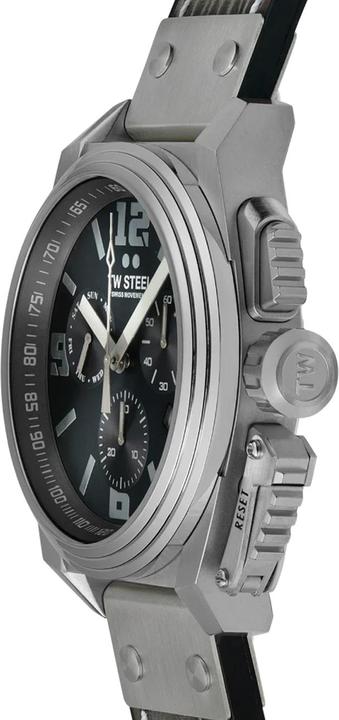 Produktbild TW-Steel TW1114 Canteen Herren Chronograph 46mm 10ATM (Chronograph, 46 mm)