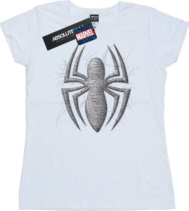 Produktbild SpiderMan Web Logo TShirt (L)